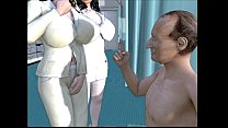 3Д мульт как типок отрывается с двумя медсестрами